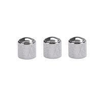 Chromes Plated Guitar Volumes Tone Knobs Metal Construction Upgraded Knobs