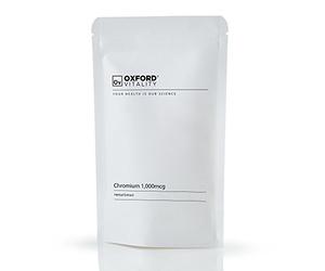 Chromium Picolinate Tablets | 1000mcg Supplements for Weight Loss & Sugar Control GTF | Oxford Vitality 120 Tablets