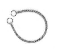 Chromium-plated chain collar for dogs Kerbl