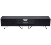 Chromium TV Stand - 160cm - Black - CRO2-1600CB-BLK