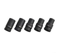 Chromium Vanadium Steel Square Tap Socket Set with 1/2 Inch Driver for M6 to for M24 Thread Repair and Restricted Access Applications