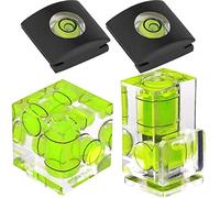 ChromLives 4 x Bubble Level for DSLR Camera Canon Nikon Olympus 3 Axis 2 Axis 1 Axis