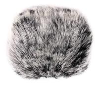 ChromLives Furry Windscreen Muff, Mic Cover Wind Muff, Outdoor Microphone Wind Cover Compatible with Zoom H5 H6 and More, Gray