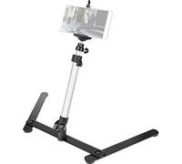 ChromLives Photo Copy Stand Pico Projector Stand with Clamp Overhead Phone Mount Mini Tripod Adjustable Tabletop Monopod Compatible with Smart-Phone