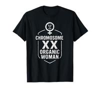 Chromosome XX Organic Woman Genetics Biology Humor T-Shirt