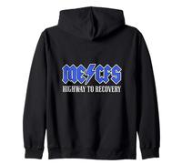 Chronic Fatigue: ME/CFS Highway To Recovery Long Covid Zip Hoodie