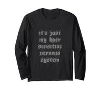 Chronic Fatigue - ME/CFS - Hypersensitive Nervous System Long Sleeve T-Shirt