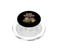 Chronic Fatigue ME/CFS - Slow Mornings Club Sloth PopSockets PopGrip for MagSafe