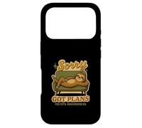 Chronic Fatigue - Sorry Got Plans - ME/CFS AWARENESS - Humor Case for iPhone 17 Pro