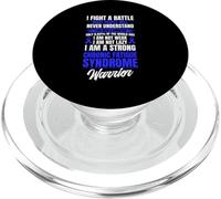 Chronic Fatigue Syndrome Warrior CFS PopSockets PopGrip for MagSafe