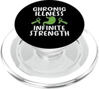 Chronic Illness Infinite Strength - Gastroparesis Awareness PopSockets PopGrip for MagSafe