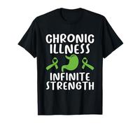 Chronic Illness Infinite Strength - Gastroparesis Awareness T-Shirt