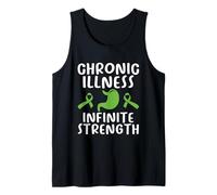 Chronic Illness Infinite Strength - Gastroparesis Awareness Tank Top