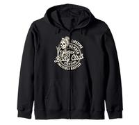 Chronic Illness Spoonie Lifetime Member Broken Body Club Zip Hoodie