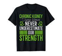 Chronic Kidney Disease Warrior CKD Awareness Survivor T-Shirt