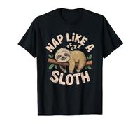 Chronic Napper Who Identifies Sloths Their Sleep Schedule T-Shirt