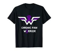 Chronic Pain Awareness Warrior Support Purple Ribbon Gifts T-Shirt