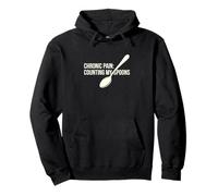 Chronic Pain Counting My Spoons Invisible Illness Warrior Pullover Hoodie