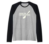 Chronic Pain Counting My Spoons Invisible Illness Warrior Raglan Baseball Tee
