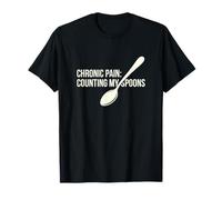 Chronic Pain Counting My Spoons Invisible Illness Warrior T-Shirt