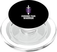 Chronic Pain Warrior Inspirational Motivational Support PopSockets PopGrip for MagSafe