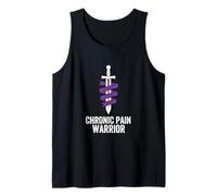 Chronic Pain Warrior Inspirational Motivational Support Tank Top