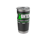 Chronic Traumatic Encephalopathy Fighter - CTE Awareness Stainless Steel Insulated Tumbler