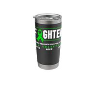 Chronic Traumatic Encephalopathy Fighter - CTE Awareness Stainless Steel Insulated Tumbler