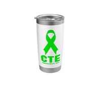 Chronic Traumatic Encephalopathy Shirt - CTE Awareness Day Stainless Steel Insulated Tumbler