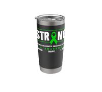 Chronic Traumatic Encephalopathy Strong - CTE Awareness Stainless Steel Insulated Tumbler
