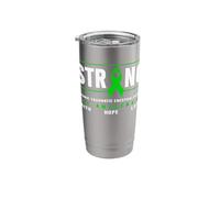 Chronic Traumatic Encephalopathy Strong - CTE Awareness Stainless Steel Insulated Tumbler