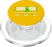 Chronic Traumatic Encephalopathy Survivor - CTE Awareness PopSockets PopGrip for MagSafe