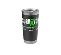 Chronic Traumatic Encephalopathy Survivor - CTE Awareness Stainless Steel Insulated Tumbler