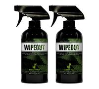 Chronic Wipeout Smoke Odor Eliminator Spray For Strong Odor - Highly Effective for Deodorizing Homes, Clothes, Cars, Office, Hands, & Hair from Smoke Smells - 2 16 oz Bottles Bamboo Teak Fragrance