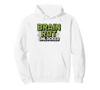 Chronically Online Brain Rot Humor Funny Person Internet Pullover Hoodie