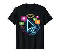 Chronically Online WiFi Brain Internet Aesthetic Graphic T-Shirt