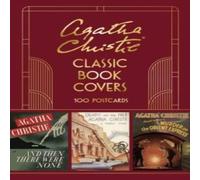 Chronicle Books Agatha Christie Classic Book Covers: 100 Postcards Postcard book Chronicle Books Multicolor