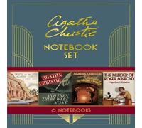 Chronicle Books Agatha Christie Notebook Set Notebook / blank book in White Chronicle Books White