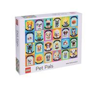 Chronicle Books Lego Pet Pals 1000-Piece Puzzle | BrickHeadz Pets