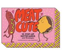 Chronicle Books Meat Cute: 10 Pop-Up Notecards and Envelopes