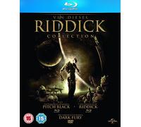 CHRONICLES OF RIDDICK TRILOGY Blu ray PART 1 2 3 COLLECTION Brand New UK R2