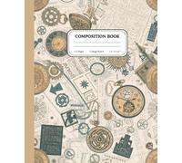 Chronicles of Time Layers Notebook | College Ruled Composition Journal | Vintage Meets Modern Design | Gift for Thinkers & Creatives: A Thoughtful Space for Ideas, Reflections, and Inspired Thinking