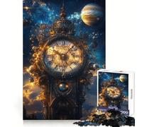 Chrono Cosmos Celestial Clockwork - 1000 Piece Teenager Puzzles Stress Relief Play Bright Print Family Enjoyable Xmas Gift (38x26cm)