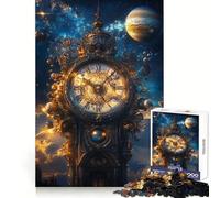 Chrono Cosmos Celestial Clockwork - 1000 Piece Teenager Puzzles Unwind Game Creative Fun Playful Challenge Xmas Present (50x75cm)