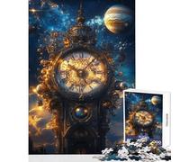 Chrono Cosmos Celestial Clockwork 1000 Pieces Puzzles for Adults Great Gifts for Games Hand Speed Race Home Decoration Toys for And from 14 Years And over size 38x26cm