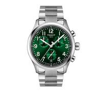 Chrono L 42mm Mens Watch Stainless Steel Green