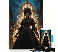 Chrono Witch's Awakening for Adults 1000 Piece Puzzle Cognitive Train Clean Connection Pattern Build Room Art (38x52cm)