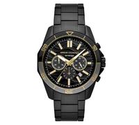 Chronograph Black Stainless Steel Mens Watch