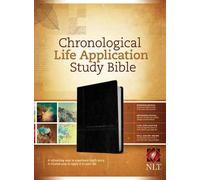 Chronological Life Application Study Bible NLT, TuTone, Black/Onyx by Tyndale House Publishers (17-Apr-2015) Bonded Leather