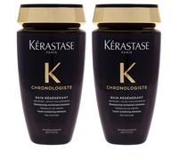 Chronologiste Bain Regenerant Shampoo-Pack of 2 by Kerastase -8.5 oz